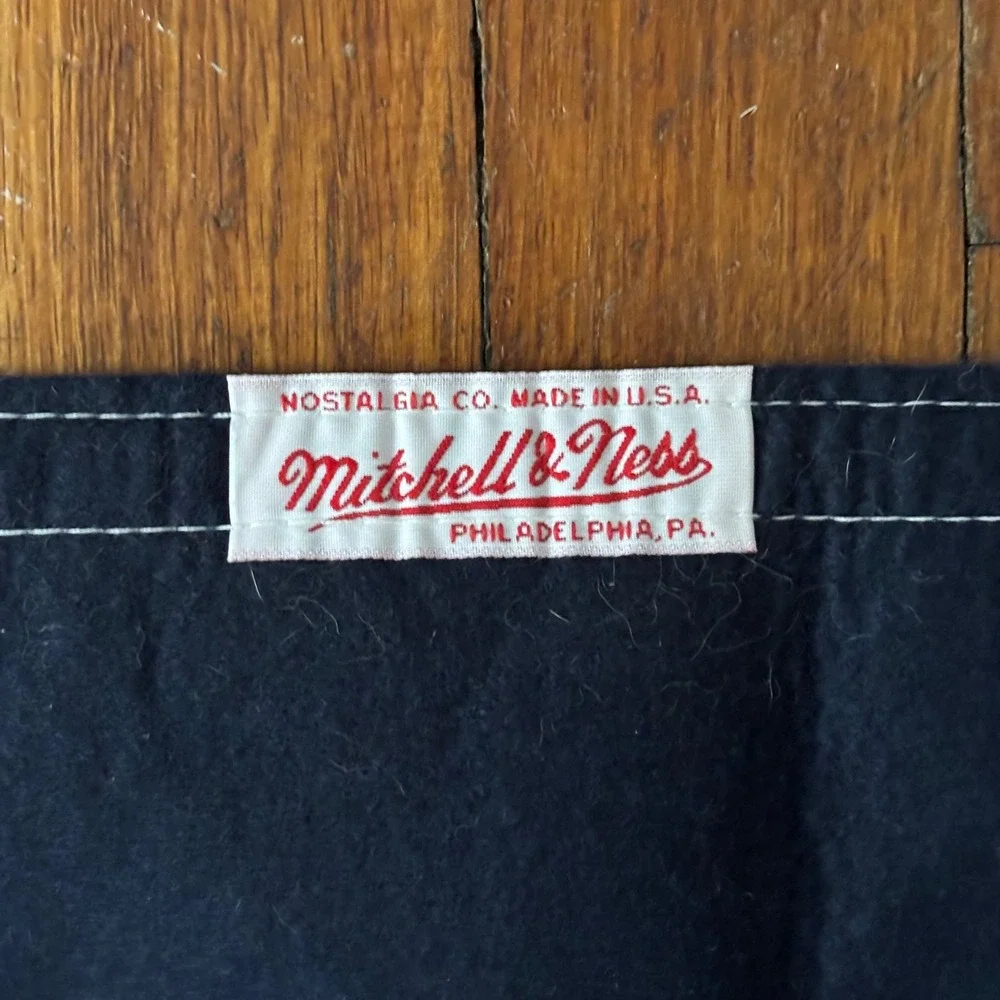 Mitchell & Ness New York Yankees Retired Numbers Wool Felt Banner Navy Blue USA